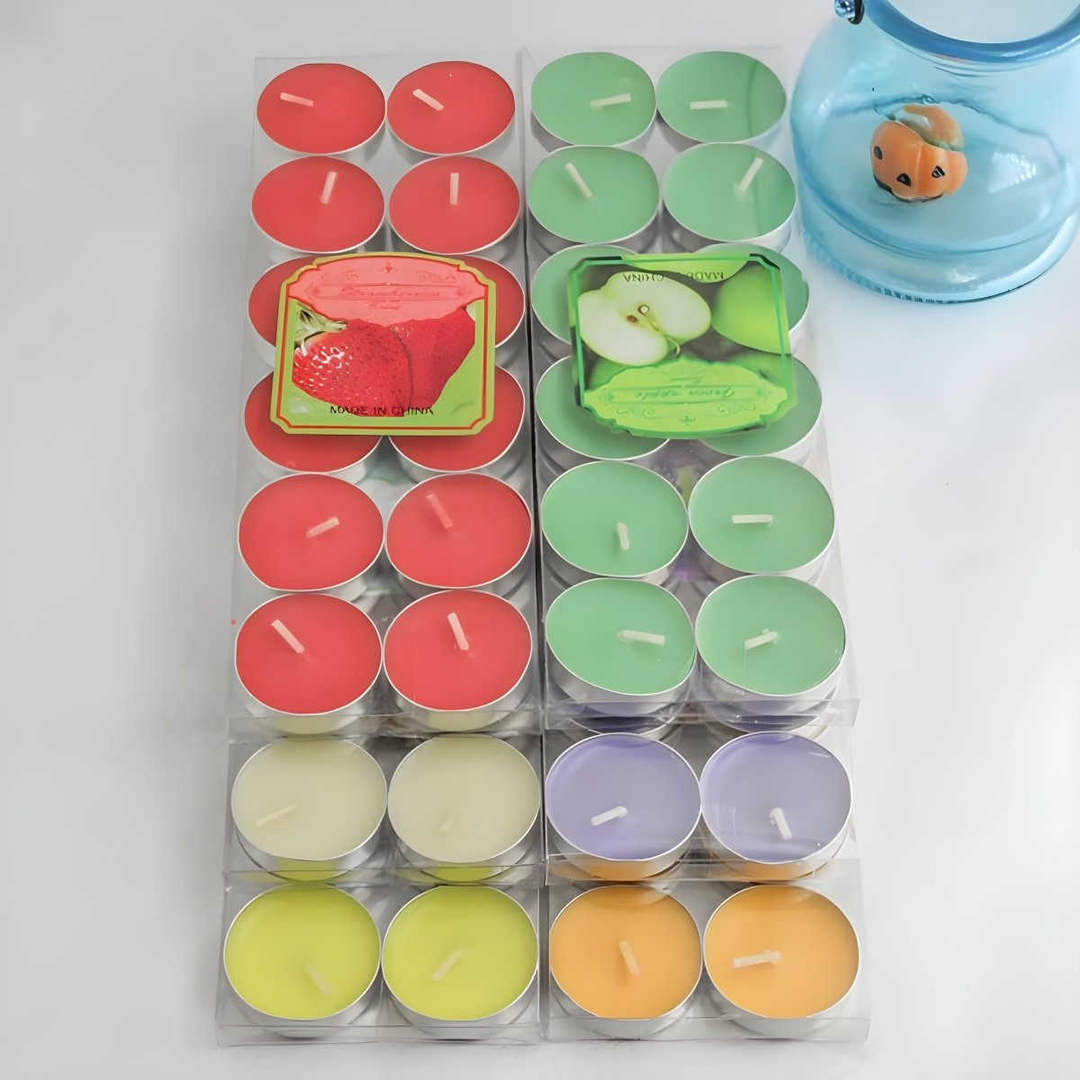 12 Scented Tealight Candles - 4-Hour Burn Time for a Cozy, Inviting Atmospher - Classy Candles