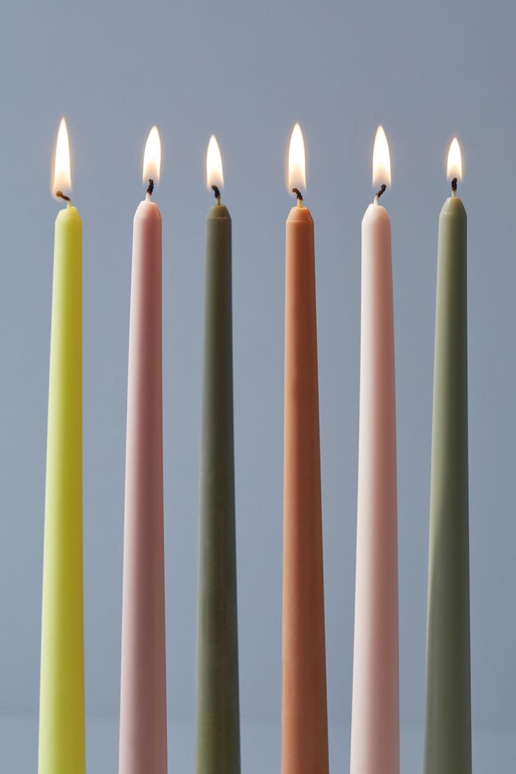 Complete Combo Pack – 6 Taper Candles With 3 Metal Stands - Classy Candles