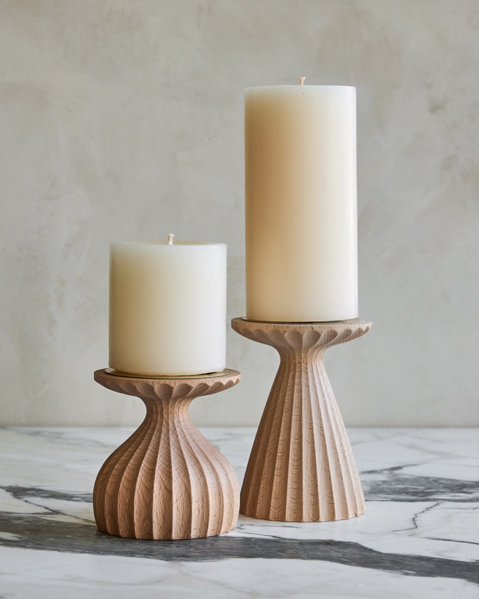 Luxury Handmade Pillar Candle - Premium Decor & Gift Set (2.5 x 3) (2.5 x 5) - Classy Candles