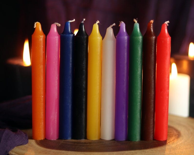 Set of 10 Elegant 10-Inch Dinner Candles – Perfect for Stylish Dining & Special Occasions - Classy Candles