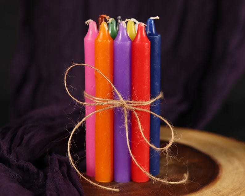Set of 10 Elegant 10-Inch Dinner Candles – Perfect for Stylish Dining & Special Occasions - Classy Candles